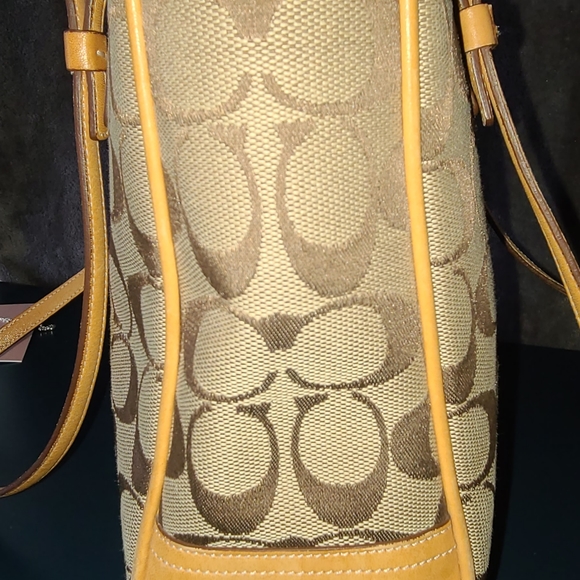 COACH vintage Signature Tote 6090 shoulder bag - Picture 6 of 17